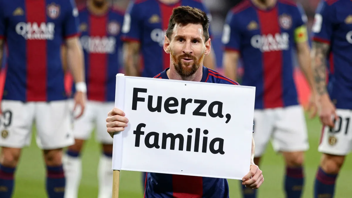 San Lorenzo de Almagro muestra solidaridad con la familia Messi