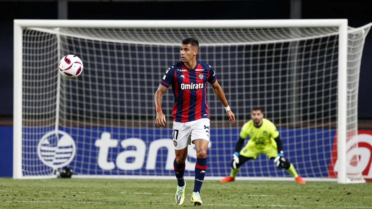San Lorenzo de Almagro venció a Gimnasia y Esgrima de Mendoza 1-0 en Liga Profesional Argentina